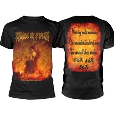 Vtg Shirt CRADLE OF FILTH Nymphetamine Album Black Shirt - Adults Unisex T shirt