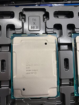 INTEL XEON GOLD 16 CORE 16C PROCESSOR 6130 2.10GHZ 22MB 125W CPU BX806736130