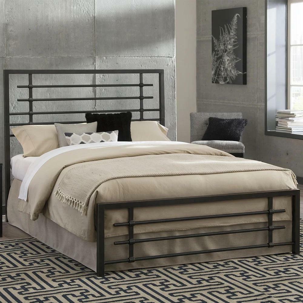 Kotter Home Industrial Modern Metal / Iron Bed | eBay