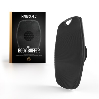 #ad #ad MANSCAPED® The Body Buffer Premium Silicone Body Scrubber for Cleaning $19.99