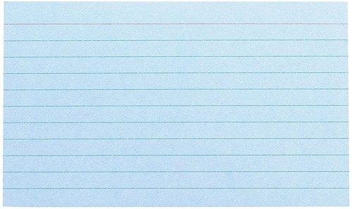 2-Pack Multicolored Index Card Pack 3" x 5" 100 count Ruled Note Cards per pack - Picture 3 of 6