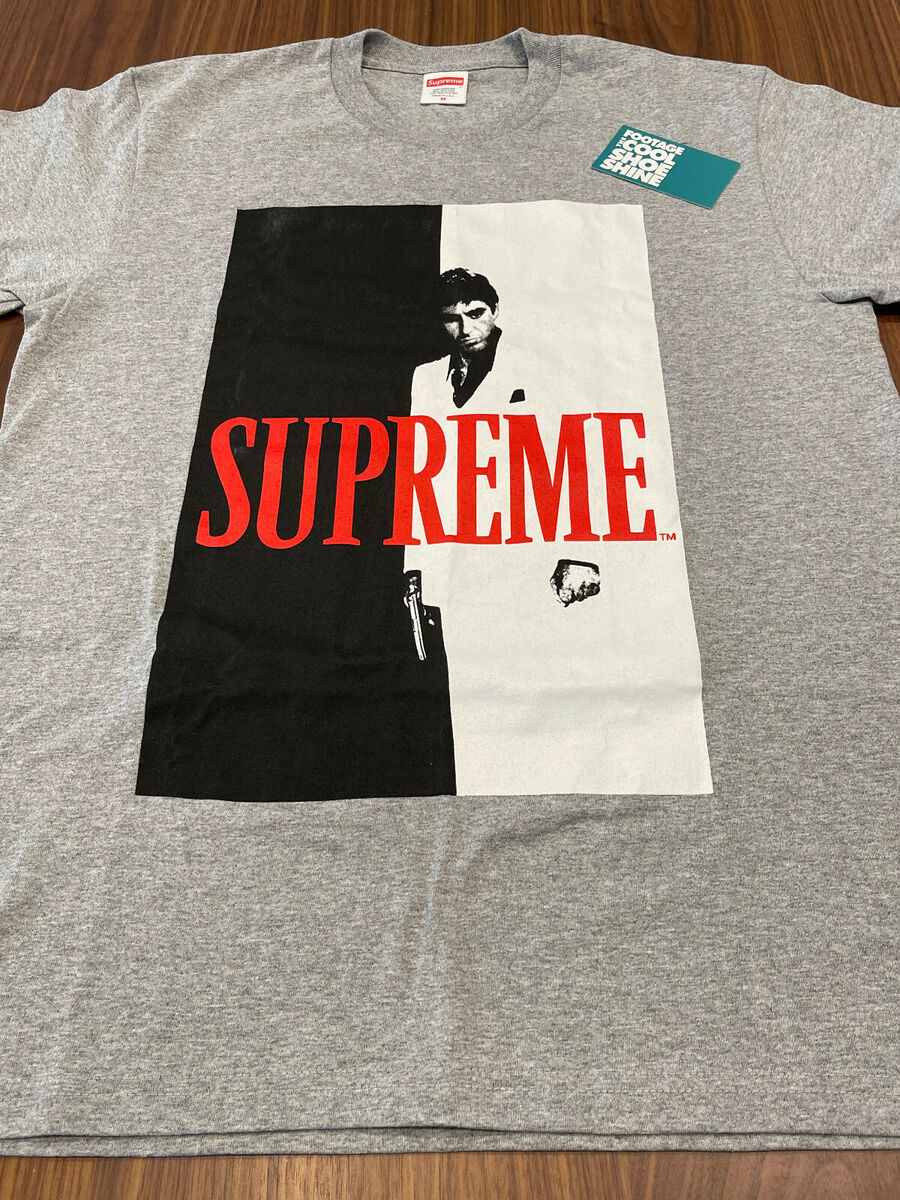 Supreme Scarface Split Tee White M