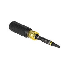 Klein Tools 32500HD Impact Rated Multi-Bit Screwdriver / Nut Driver, 11-in-1