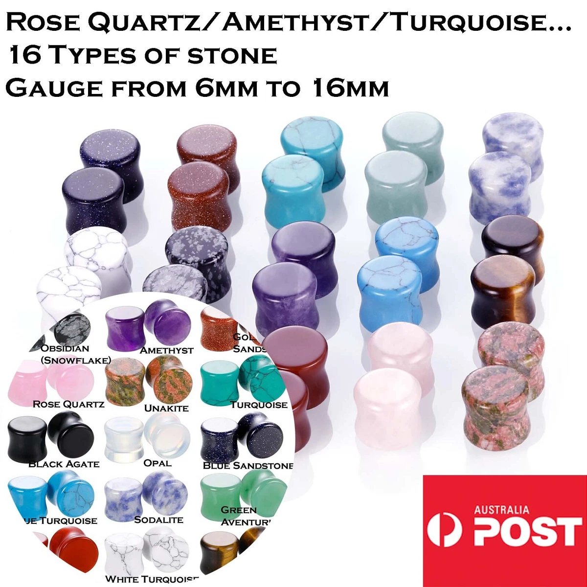 Stone ear plugs deals