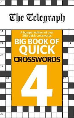 The Telegraph Big Book of Quick Crosswords 4 by Telegraph Media Group Ltd NEW - Image 2