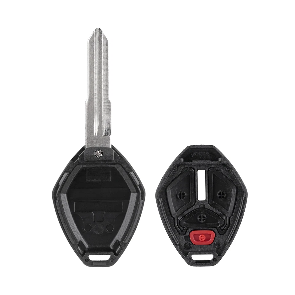 2 Para 2007-2012 Para Mitsubishi Endeavor Outlander Mando a Distancia Llavero Carcasa 4 Botones Foto 4 de 4