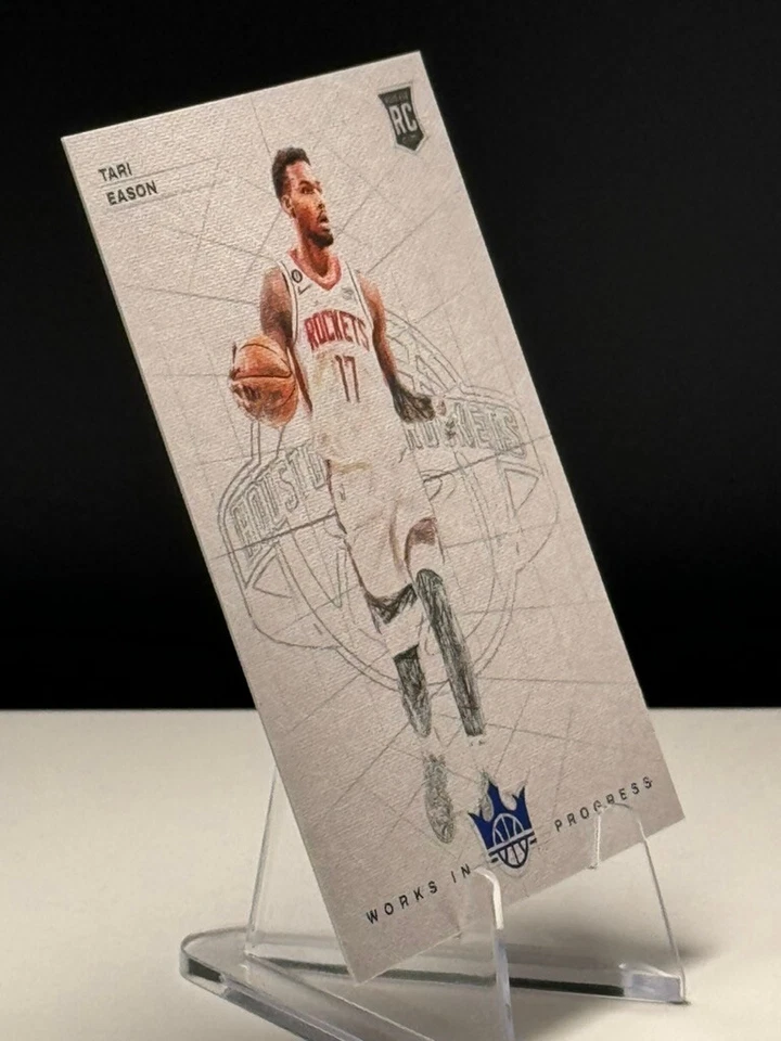 2022 Court Kings Tari Eason Works in Progress Sapphire 01/25 #28 - Image 3 of 4