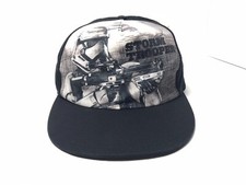Star Wars Stormtrooper Black White Hat Disney Adjustable Baseball Cap