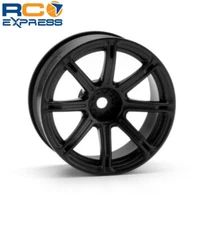 HPI Racing Work Emotion Xc8 Wheels 26mm Black 6mm Offset (2) HPI3307
