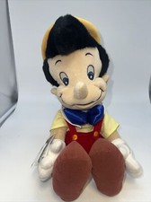 Vintage Disney Store PINOCCHIO 15" Doll Plush Stuffed Toy