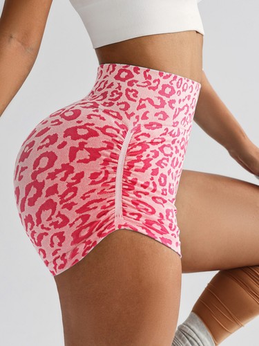 Women's Seamless Scrunch Butt Lifting Biker Shorts Booty Workout Cycling Shorts - Picture 25 of 58