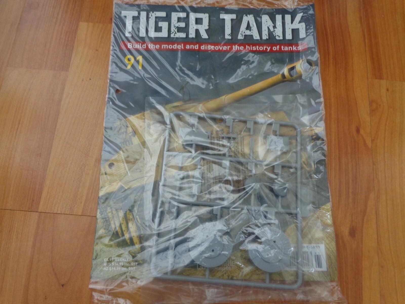 1/16 HACHETTE BUILD YOUR OWN TIGER MODEL TANK ISSUE 91 INC PART