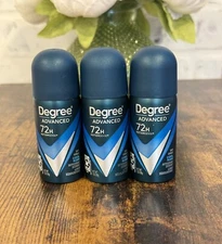 Degree Advanced 72H MotionSense Dry Spray Cool Rush 1oz (3 Pack)- TRAVEL SIZE