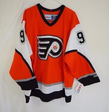 Jeremy Roenick Philadelphia Flyers NHL Hockey Jersey autographed signed LARGE