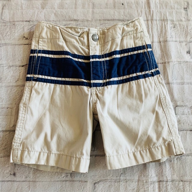 Baby Gap Navy Striped Boy Shorts Adjustable Waisted Size 4T eBay