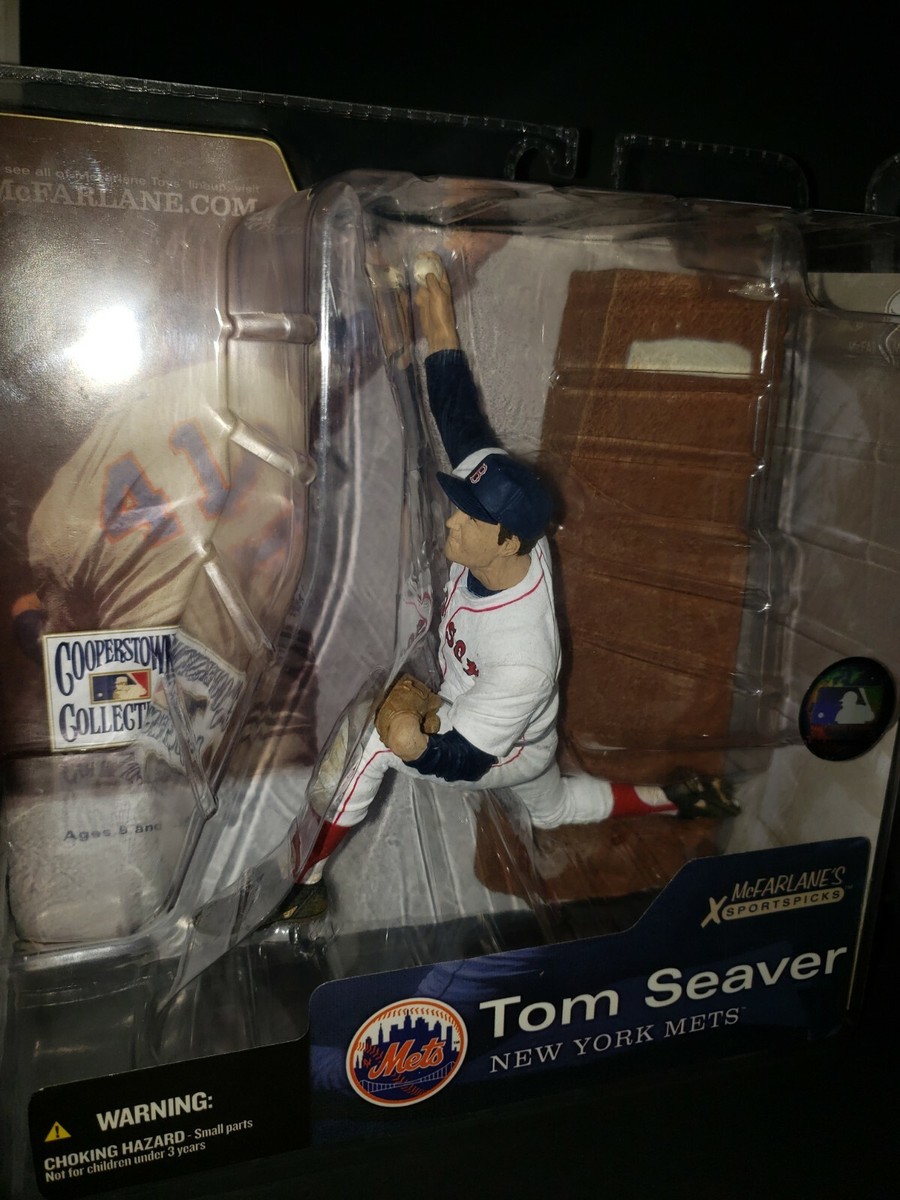 Tom Seaver McFarlane Cooperstown Figures, Mets & Base + Variant
