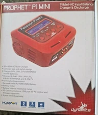 Lot of 2 Dynamite Prophet P1 Mini AC Balance Charger DYNC3015 USA, parts as is