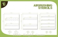 Bandua Airbrush Stencil Stencils - Arrows 1 Pack Mint on sale Bandua Airbrush Stencil Stencils - Arrows 1 Pack Mint on sale