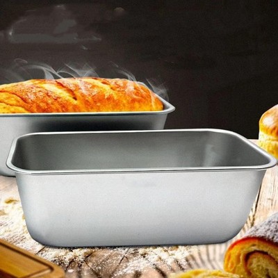 Rechteckige Kastenform Brotbacken Aluminiumlegierung leicht zu reinigen