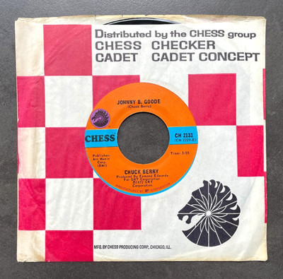 7'' Chuck Berry - My Ding-A-Ling / Johnny B. Goode - US Chess