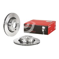 2X Brembo Bremsscheiben 280Mm InnenbelÜFtet Vorne Passend FÜR Audi 80 Cabriolet