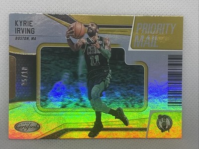 2018 Panini Certified Kyrie Irving Priority Mail Gold #d /10 #PM-5