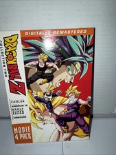 Dragon Ball Z Collection Two 4 Movie Pack Digitally Remastered DVD Set 