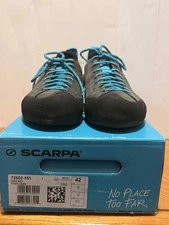 Scarpa Gecko Approach Shoes Men’s Size 9 EU 42 Shark Azure