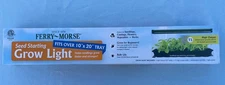 Ferry Morse Seed Starting Grow Light with T5 Bulb Fits 10" x 20" Tray FREE SHIP!