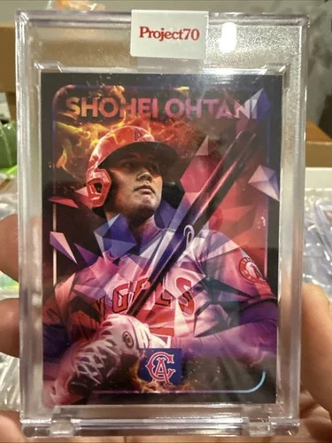 Topps Project 70 Shohei Ohtani Card by Mikael B #625 Los Angeles Dodgers