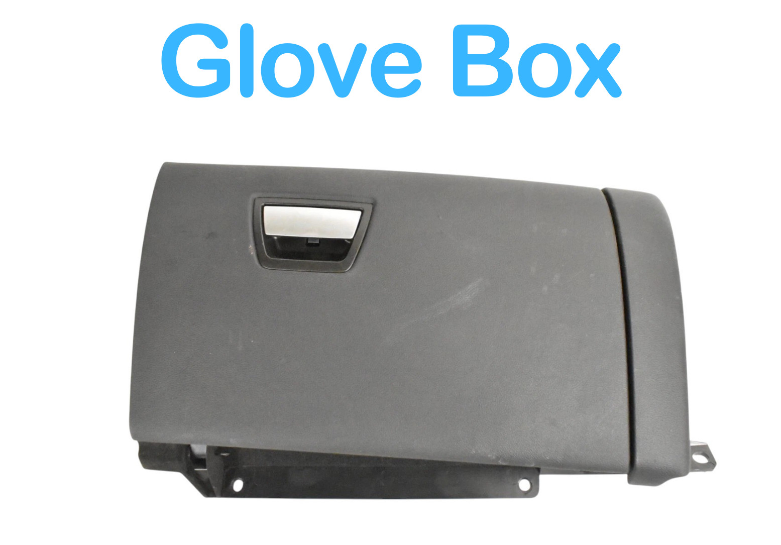 14-17 Maserati Ghibli Front Dashboard Glove Box Storage Compartment Black OEM