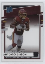 2020 Panini Chronicles Clearly Donruss Rated Rookie Antonio Gibson #RR-AG 1eh5