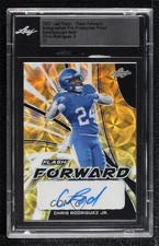 2022 Leaf Flash Forward 1/1 Chris Rodriguez Jr #CRJ Auto k4s