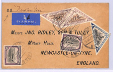 MOZAMBIQUE COMPANY Air Cover Beira SHIP SS NEWTON Commercial 1937 Newcastle WB22