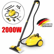 Pulitore a Vapore Professionale 2000W Pulitore con 13 Accessori Serbatoio 1,8L Scopa a Vapore