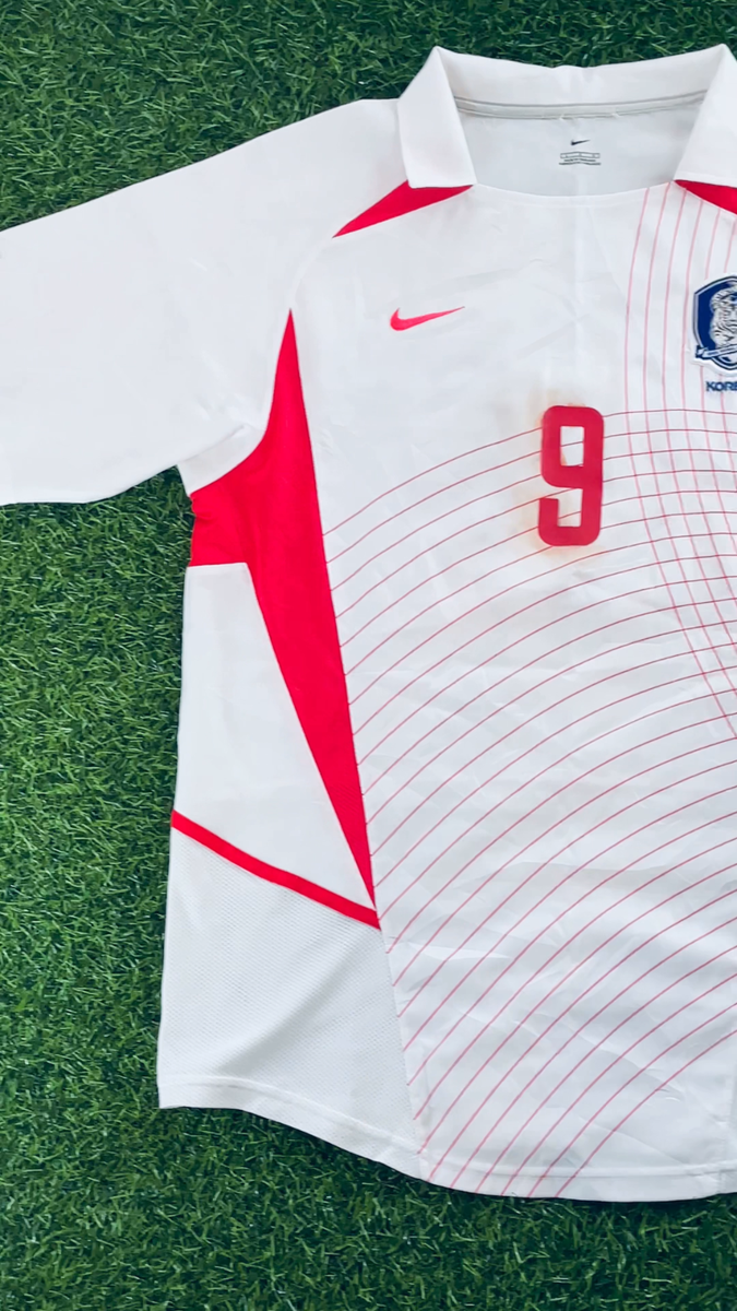 South Korea 2002 Official Away Jersey Shirt Kit - Seol Ki Hyeon