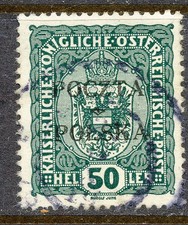 POLAND-1919 FI # 41 SC # 47 SIGNED  POZ-36,-USED ( 5 )