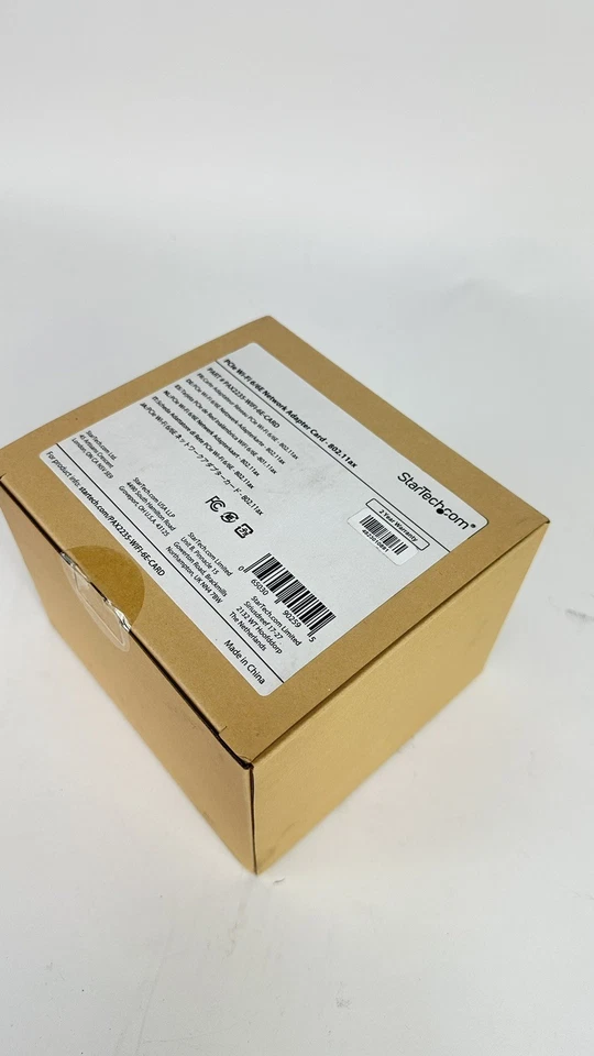 StarTech Wi-Fi 6E PCI-e Adapter Network Card w/Bluetooth 5.3 Mag Base 2x Antenna - Image 4 of 4