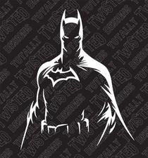 Batman Silhouette Vinyl Decal Sticker Car Truck Dc Comic Dark Knight Bat Man