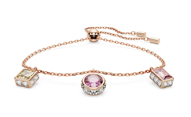 Набор Swarovski Stilla Смешанные огранки Разноцветные Розовое золото с покрытием 5662923 - Изображение 3 из 4