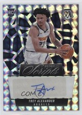 2024-25 Panini Mosaic Rookie Scripts Trey Alexander #RS-ALX Auto 18fx