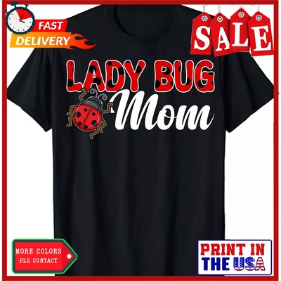 Ladybug Mom Insect Entomologists Entomology Mothers Day Bugs T-Shirt Entomology