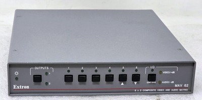 Extron MAV 62 6x2 Composite Video and Audio Matrix Switcher