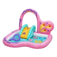 Wasserspielcenter Schmetterling 180 X 180 X 117 Cm Kinderpool Planschbecken