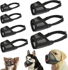 Dog Muzzle Suits for Small Medium Large Dogs, Mesh Muzzle anti Biting Chewing, B