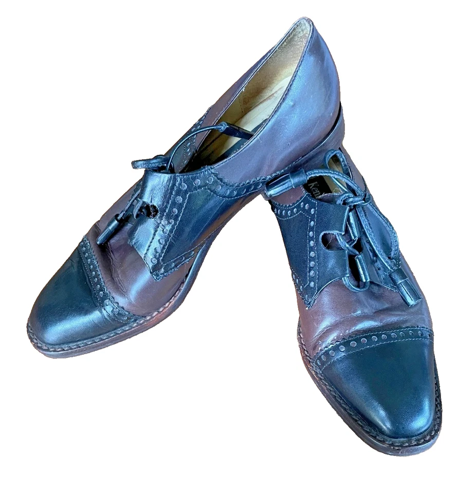 Zapatos Oxford Kenneth Cole punta de ala vintage años 90 para mujer Foto 2 de 4