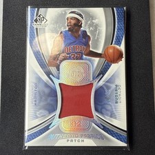 2004-05 SP Game Used Richard Rip Hamilton Authentic Fabrics Jersey /75 Pistons