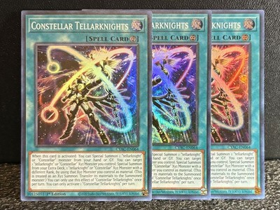 Yu-Gi-Oh! Cyberstorm Access 3x { Constellar Tellarknights } CYAC-EN064~1st~L@@K