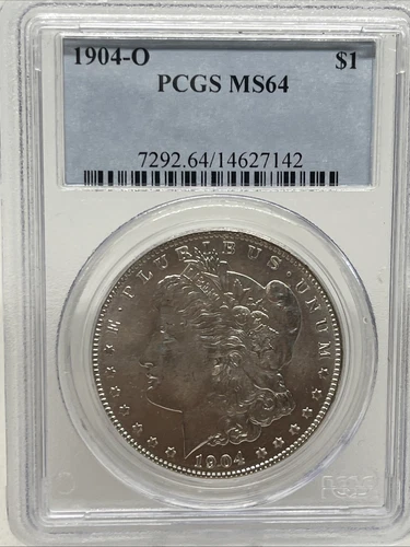 1904-O $1 Morgan Silver Dollar PCGS Graded MS64