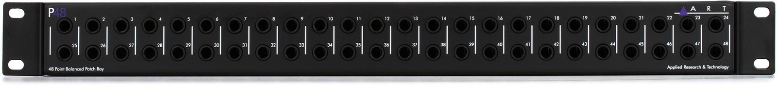 ART P48 48-точечный сбалансированный патчбейт 1/4 TRS
